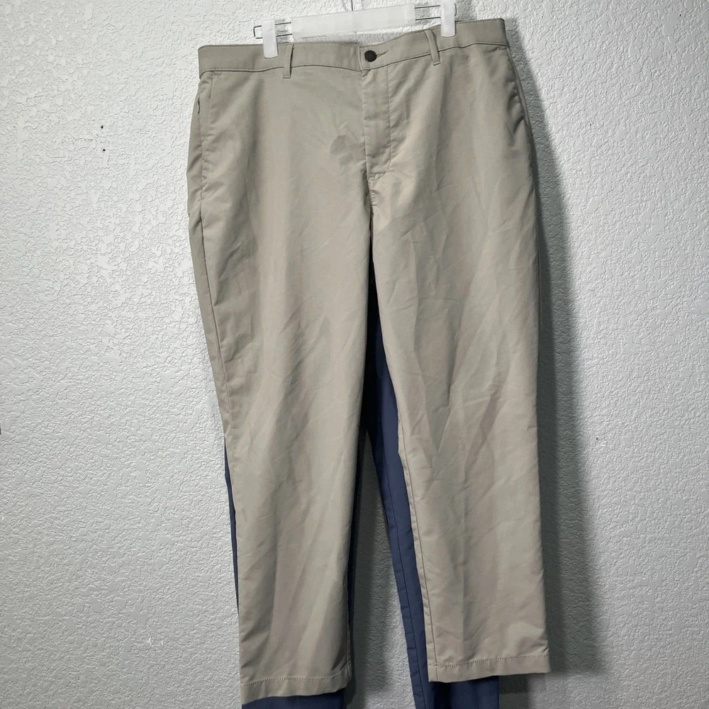 Banana‎ Republic Slim Fit Pants Mens 38x29 Blue Khaki Performance Chino Bundle